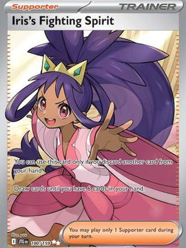 Iris's Fighting Spirit - 180/159 180 - SV09 Journey Together Holofoil