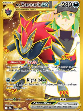 N's Zoroark ex - 189/159 189 - SV09 Journey Together Holofoil