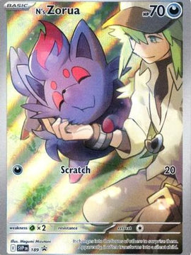 N's Zorua - 189 189 - SV Scarlet & Violet Promo Cards Holofoil