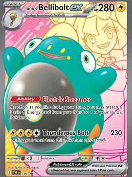 Iono's Bellibolt ex - 194 194 - SV Scarlet & Violet Promo Cards Holofoil