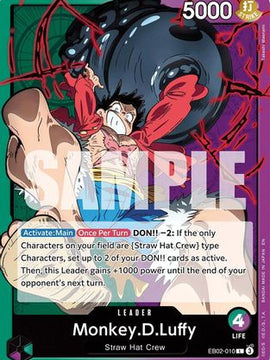 Monkey.D.Luffy (010) (EB02-010) - Extra Booster: Anime 25th Collection