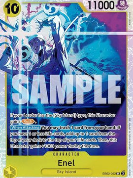 Enel (EB02-052) - Extra Booster: Anime 25th Collection Foil