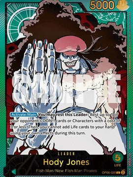 Hody Jones (SPR) (OP06-020) - Extra Booster: Anime 25th Collection Foil