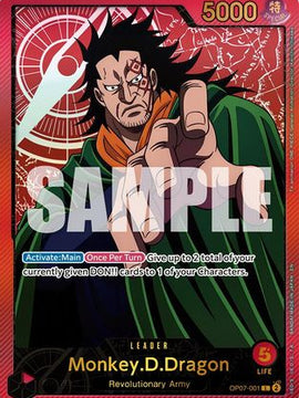 Monkey.D.Dragon (SPR) (OP07-001) - Extra Booster: Anime 25th Collection Foil