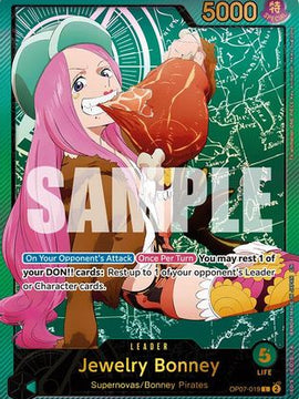 Jewelry Bonney (SPR) (OP07-019) - Extra Booster: Anime 25th Collection Foil