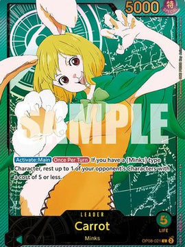 Carrot (SPR) (OP08-021) - Extra Booster: Anime 25th Collection Foil