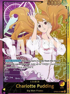 Charlotte Pudding (SPR) (OP08-058) - Extra Booster: Anime 25th Collection Foil