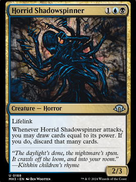Horrid Shadowspinner (MH3-188) - Modern Horizons 3