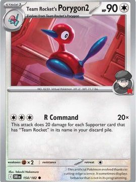 Team Rocket's Porygon2 154 - SV10 Destined Rivals