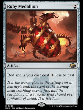 Ruby Medallion (MH3-295) - Modern Horizons 3