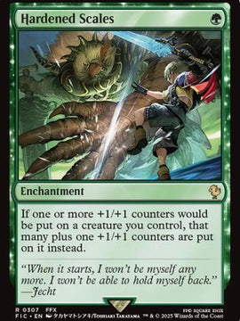 Hardened Scales (FIC-307) - Commander: FINAL FANTASY