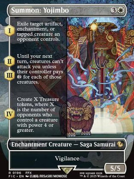 Summon: Yojimbo (Borderless) (FIC-196) - Commander: FINAL FANTASY