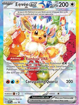 Eevee ex - 174 174 - SV Scarlet & Violet Promo Cards Holofoil