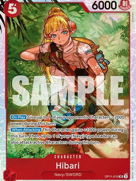 Hibari (OP11-010) - A Fist of Divine Speed Foil