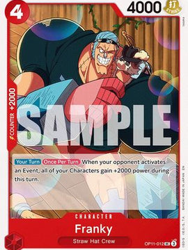 Franky (OP11-012) - A Fist of Divine Speed