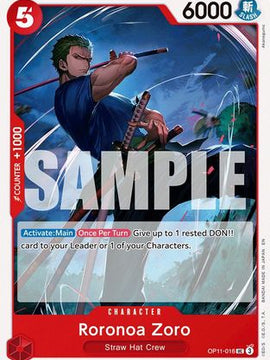 Roronoa Zoro (OP11-016) - A Fist of Divine Speed