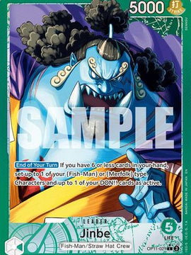 Jinbe (021) (Alternate Art) (OP11-021) - A Fist of Divine Speed Foil