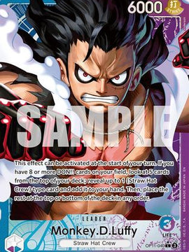 Monkey.D.Luffy (040) (Alternate Art) (OP11-040) - A Fist of Divine Speed Foil