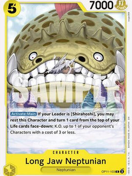 Long-Jaw Neptunian (OP11-103) - A Fist of Divine Speed