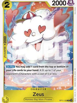 Zeus (OP11-106) - A Fist of Divine Speed Foil