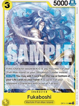 Fukaboshi (OP11-110) - A Fist of Divine Speed