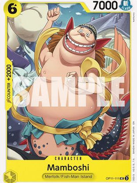 Mamboshi (OP11-111) - A Fist of Divine Speed
