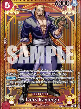 Silvers Rayleigh (SP) (OP09-005) - A Fist of Divine Speed Foil