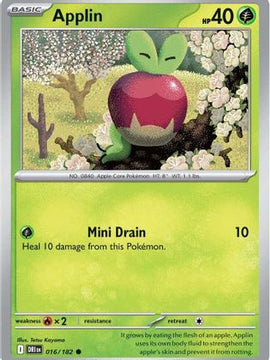 Applin 16 - SV10 Destined Rivals