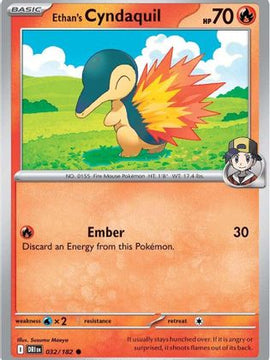 Ethan's Cyndaquil 32 - SV10 Destined Rivals