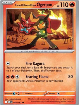 Hearthflame Mask Ogerpon 44 - SV10 Destined Rivals