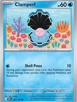 Clamperl - 054/182 54 - SV10 Destined Rivals