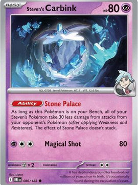 Steven's Carbink 86 - SV10 Destined Rivals