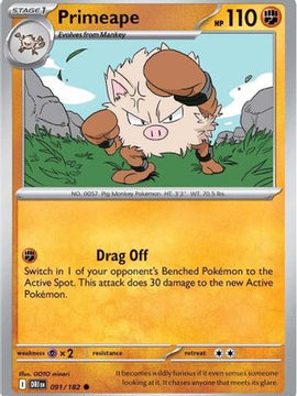 Primeape 91 - SV10 Destined Rivals