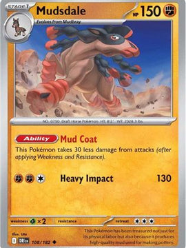 Mudsdale 108 - SV10 Destined Rivals