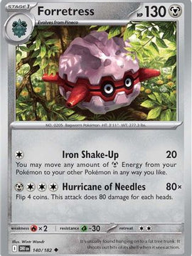 Forretress 140 - SV10 Destined Rivals