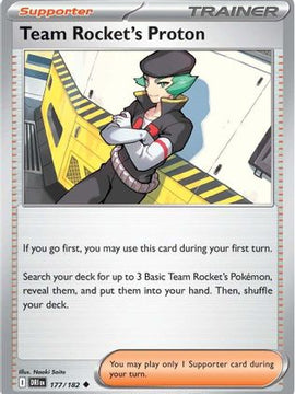 Team Rocket's Proton - 177/182 177 - SV10 Destined Rivals