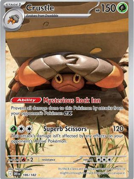 Crustle - 186/182 186 - SV10 Destined Rivals Holofoil