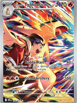 Ethan's Typhlosion - 190/182 190 - SV10 Destined Rivals Holofoil