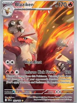 Blaziken - 192/182 192 - SV10 Destined Rivals Holofoil