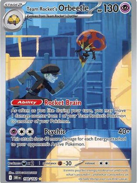 Team Rocket's Orbeetle - 198/182 198 - SV10 Destined Rivals Holofoil