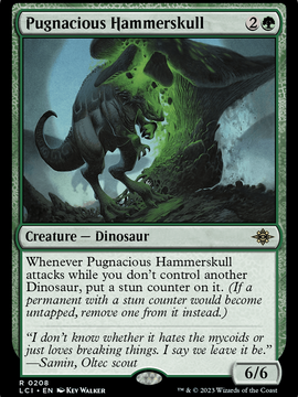 Pugnacious Hammerskull (LCI-208) - The Lost Caverns of Ixalan