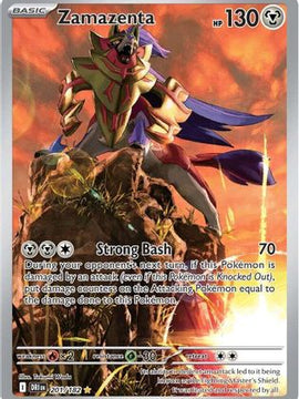Zamazenta - 201/182 201 - SV10 Destined Rivals Holofoil
