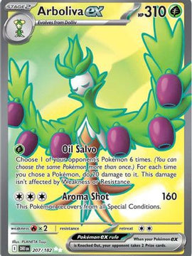 Arboliva ex - 207/182 207 - SV10 Destined Rivals Holofoil