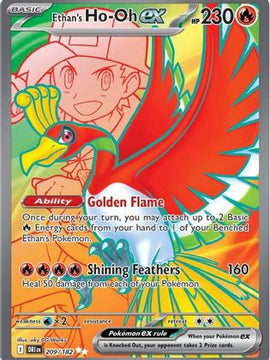 Ethan's Ho-Oh ex - 209/182 209 - SV10 Destined Rivals Holofoil