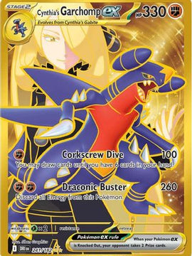Cynthia's Garchomp ex - 241/182 241 - SV10 Destined Rivals Holofoil