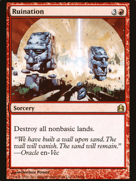 Ruination (CMD-134) - Commander 2011
