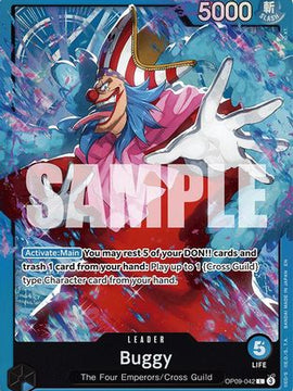 Buggy (OP09-042) (OP09-042) - Starter Deck 25: BLUE Buggy Foil