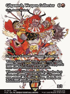 Gilgamesh, Weapon Collector - Godo, Bandit Warlord (Showcase) (FCA-013) - FINAL FANTASY: Through the Ages