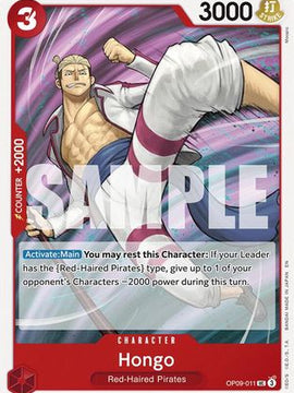 Hongo (Reprint) (OP09-011) - Starter Deck 23: RED Shanks