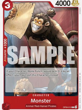 Monster (Reprint) (OP09-012) - Starter Deck 23: RED Shanks